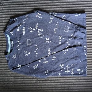 Cat & Jack boys long sleeve, interlock, crew neck top